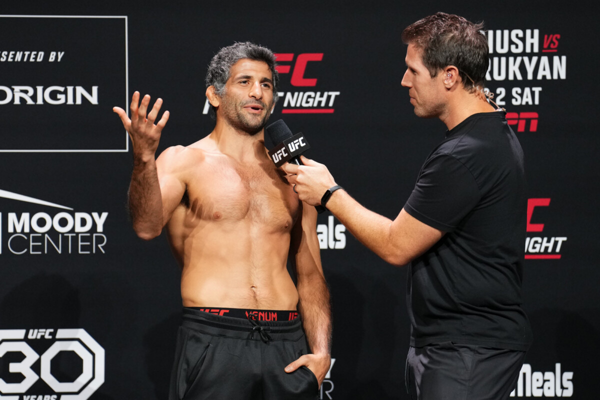 Beneil Dariush egyszerű tervvel készül a UFC Perth gálán