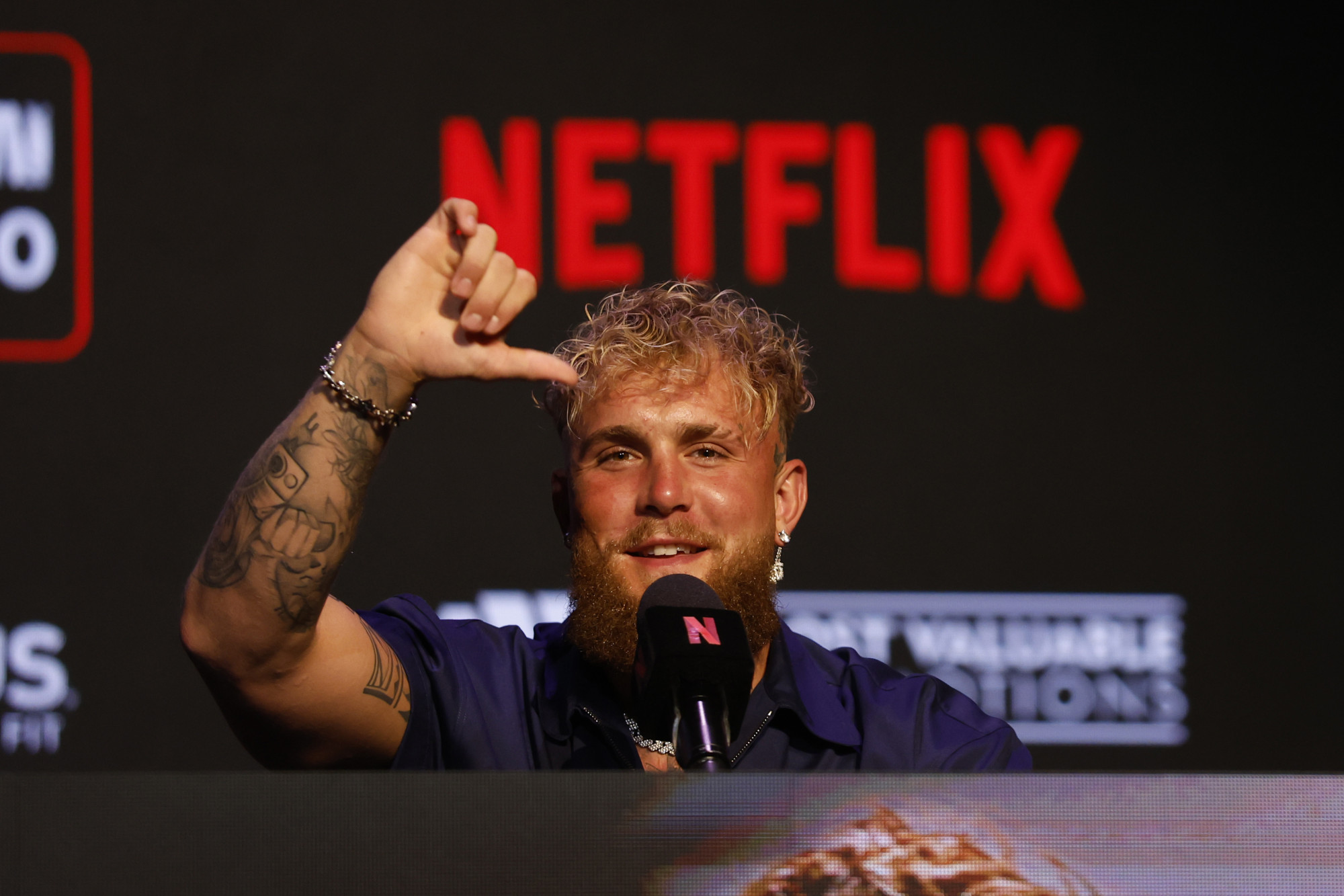 Jake Paul vs Anthony Joshua: 33 millió néző Netflixen