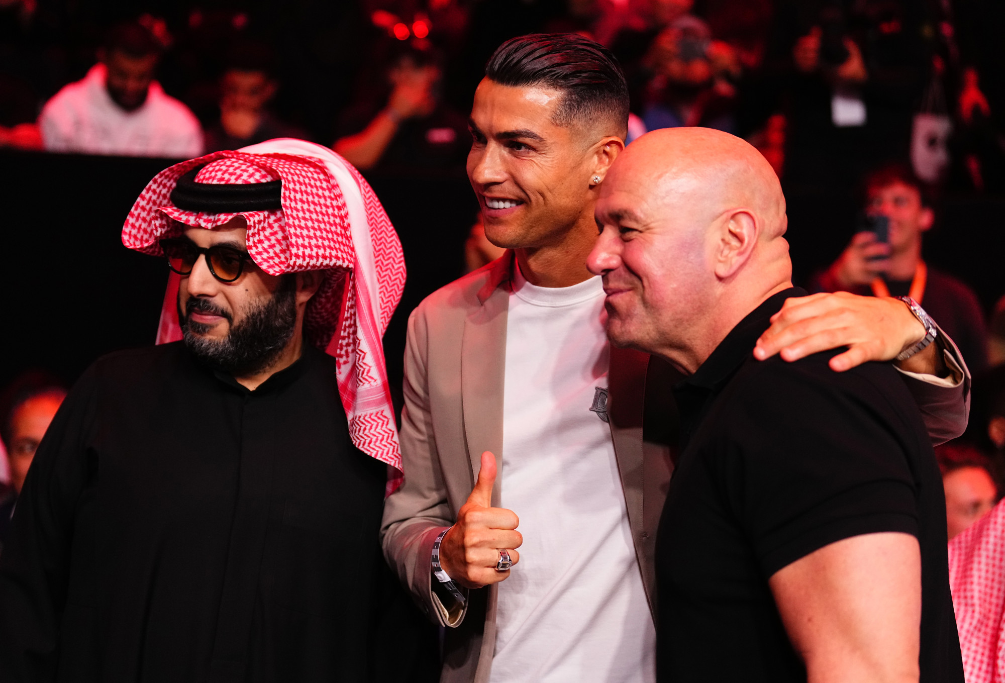 Oleksandr Usyk és Dana White összefognak?