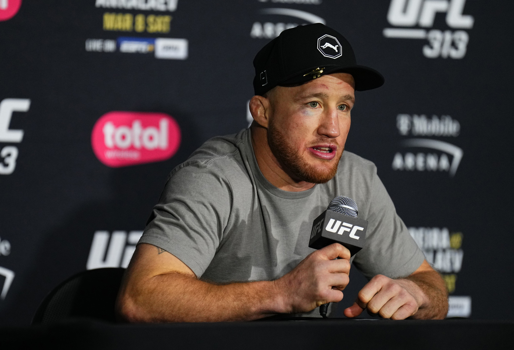 Justin Gaethje elmondta, miért teljesít a legjobban nyomás alatt